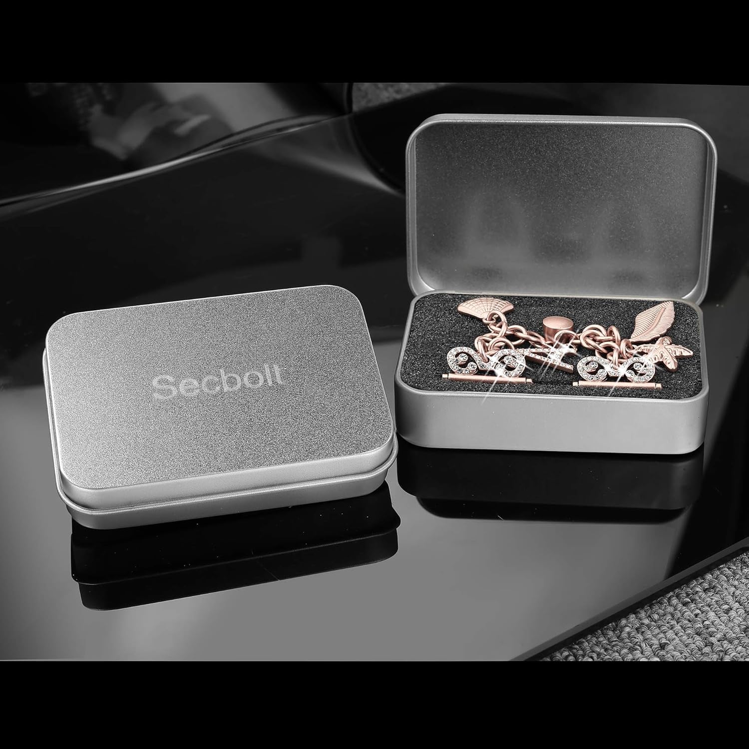 Bling Bands Compatible with Apple Watch Bands 38Mm 40Mm 41Mm 42Mm 44Mm 45Mm 46Mm 49Mm Iwatch Series 10/9/Ultra/Se/8/7/6/5/4/3/2/1, Women'S Interchangeable Charms Adjustable Bracelet